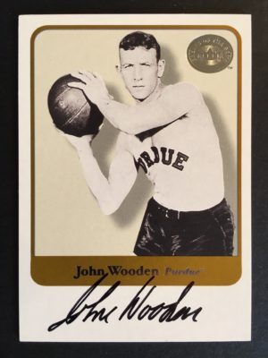 John Wooden - Hall of Fame Basketball Player