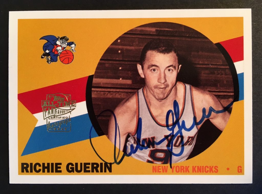 Richie Guerin - Basketball Hall of Fame