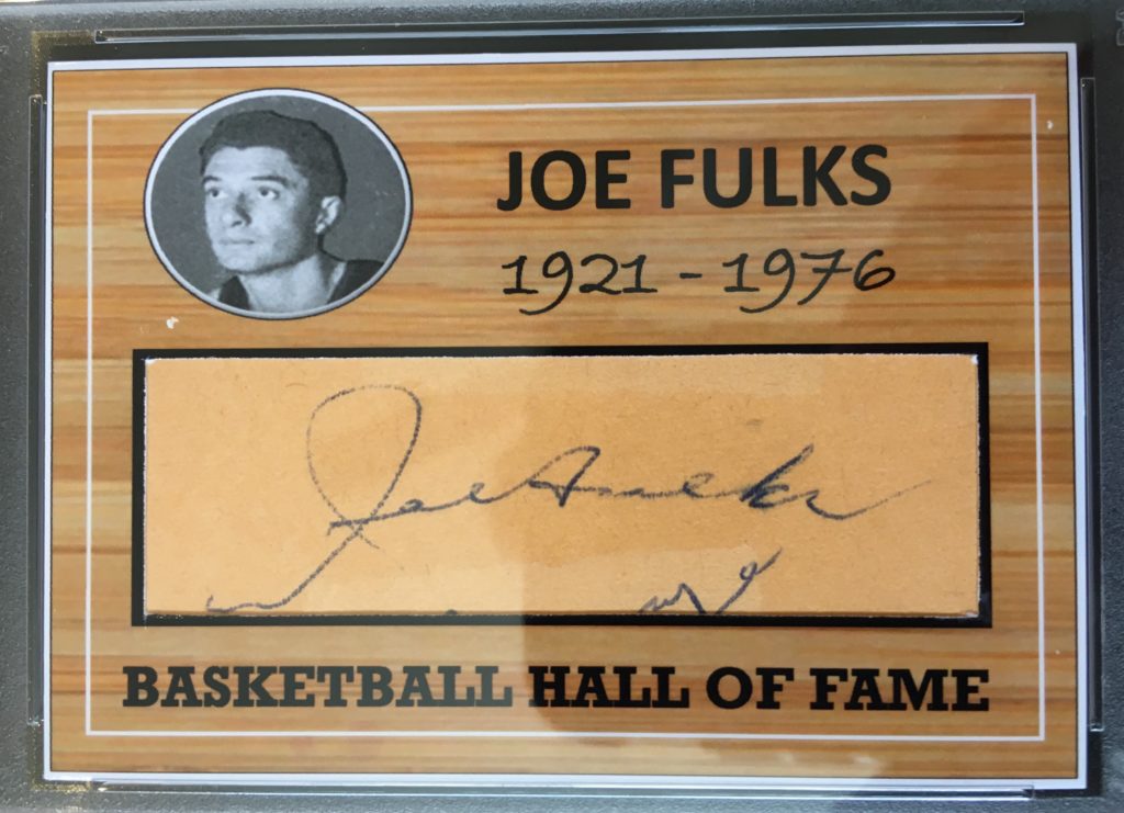 Joe Fulks - Hall of Fame Basketball Player