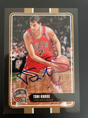 Toni Kukoc Hall of Fame Basketball Player