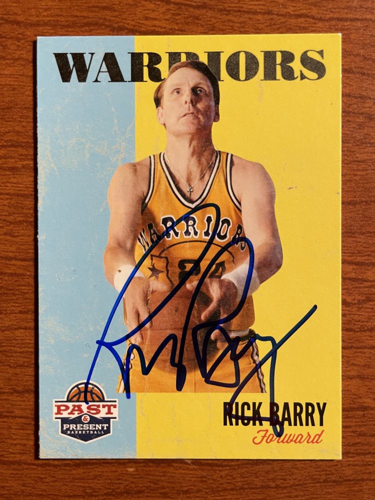 Rick Barry - Hall of Fame Basketball Player